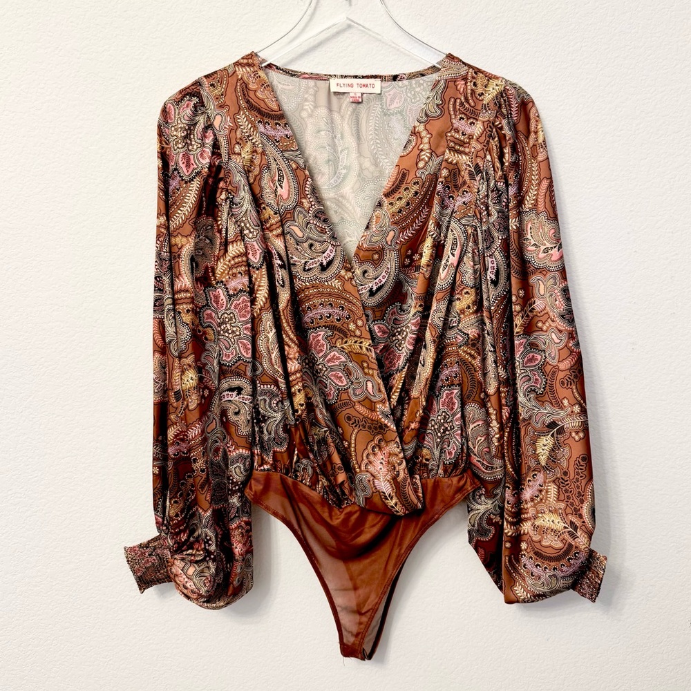 VICI Flying Tomato Paisley Blouse S - Picture 2 of 3